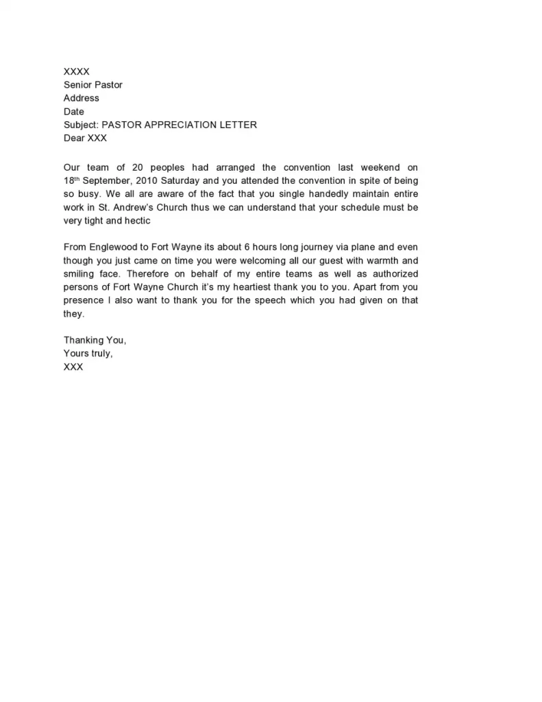 Appreciation Letter for Business 07