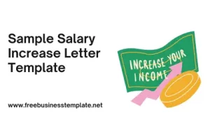 Sample Salary Increase Letter Template Presentation