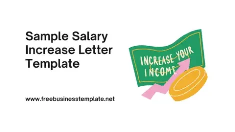 Sample Salary Increase Letter Template Presentation