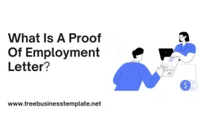 What Is A Proof Of Employment Letter