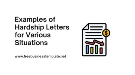 Examples of Hardship Letters for Various Situations