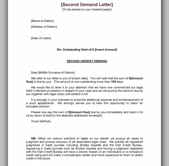 example of demand letter 05