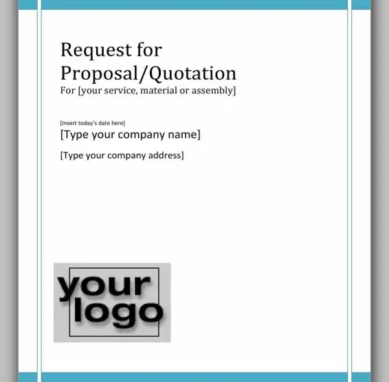 simple request for proposal example 08