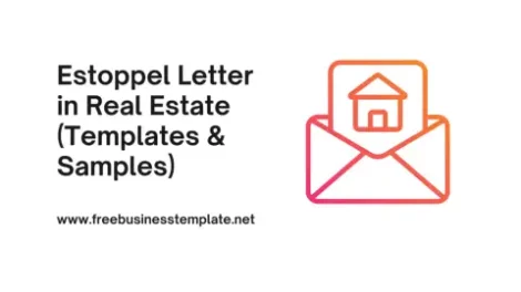 Estoppel Letter in Real Estate Visual Presentation