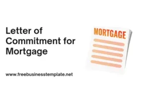 Letter of Commitment for Mortgage Visual Presentation