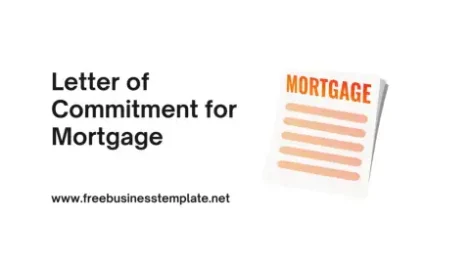 Letter of Commitment for Mortgage Visual Presentation